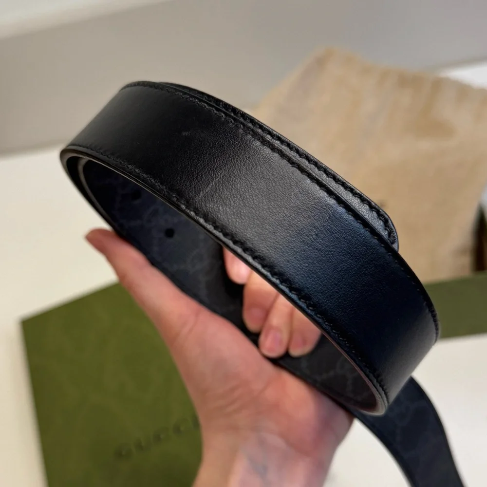 DISCONTINUED Gucci GG Marmont reversible belt - Picture 11 of 13